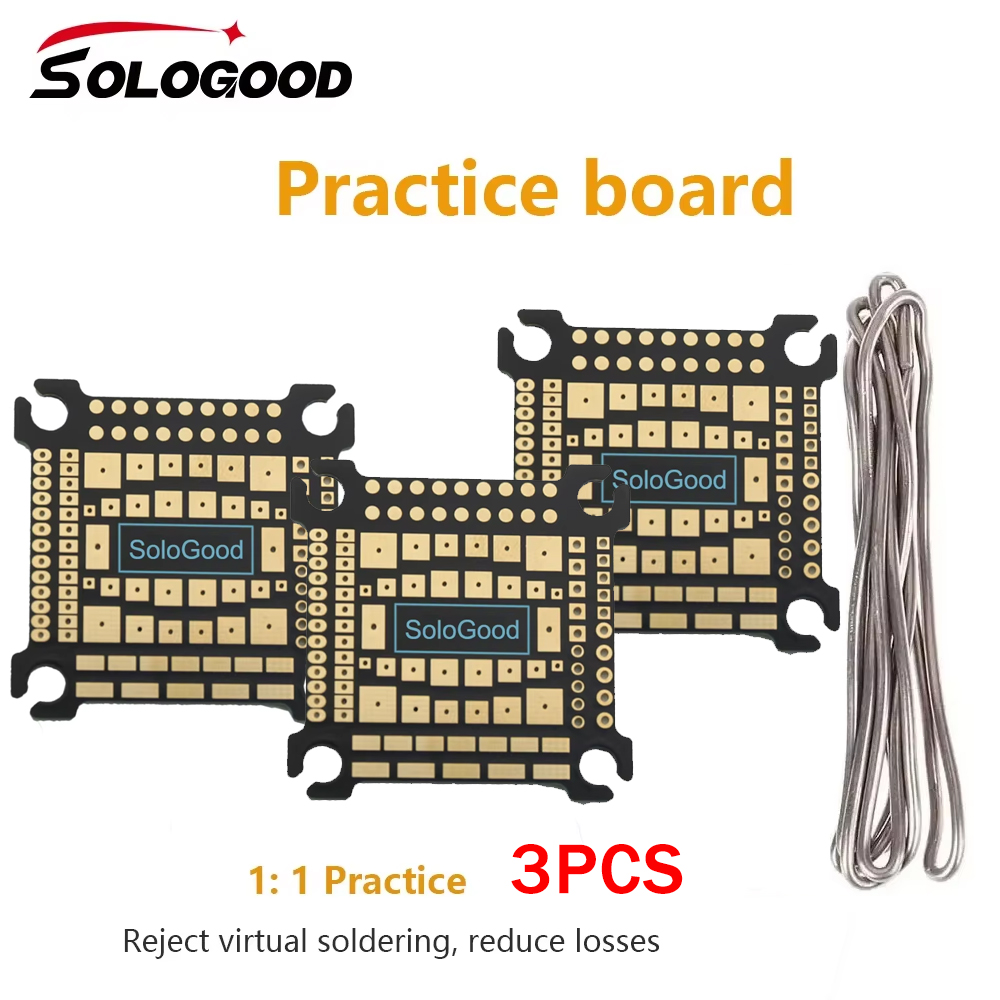 SoloGood Soldering Practice Bo - đánh giá và giá Fpv Drone Tool Kit